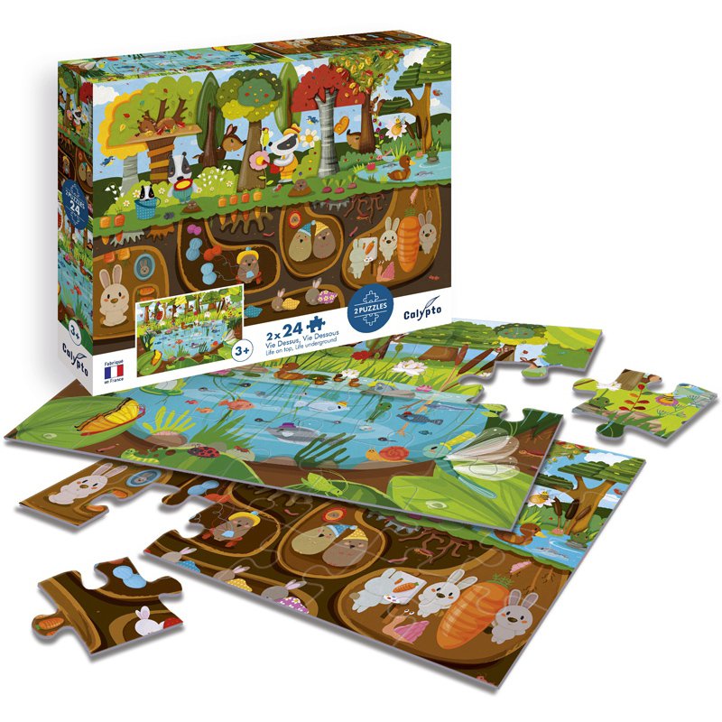 PUZ 2X24P VIE DESSUS DESSOUS