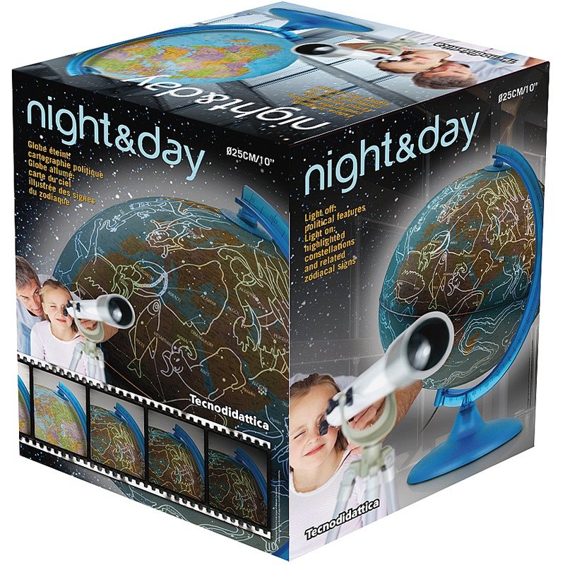 GLOBE 25CM GEO NIGHT DAY