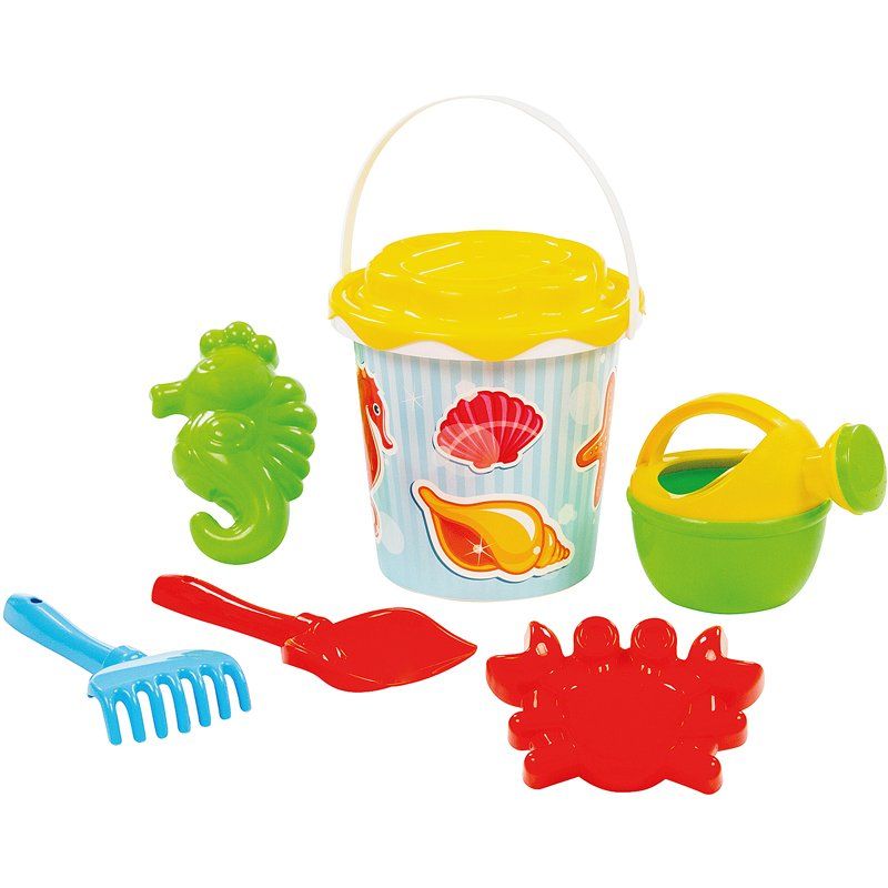 SEAU D18CM GARNI ANIMAUX MER