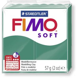 GRAINE CREATIVE Fimo Soft 57G Vert Sapin