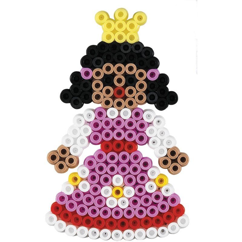 JBM Midi Pot Rouge 7000 Perles +2 Plq Couleurs