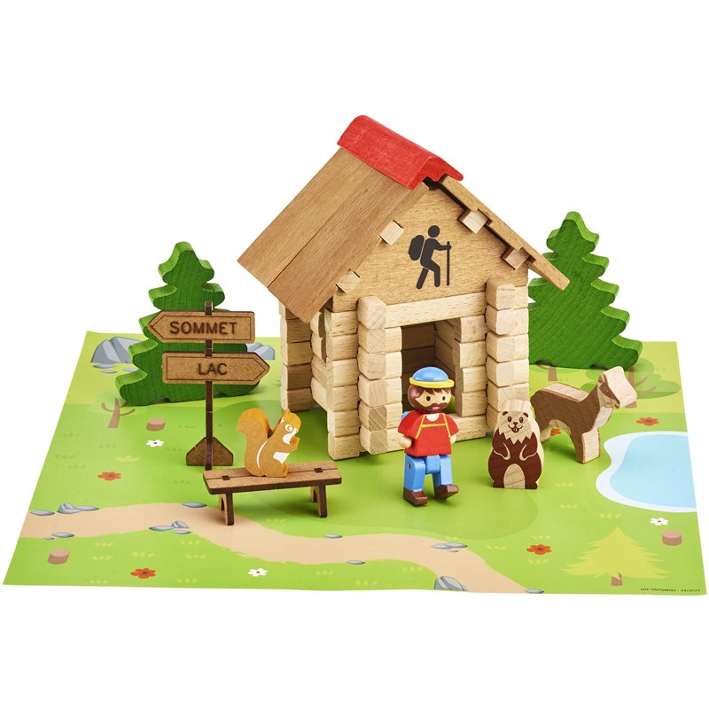 CABANE DE MONTAGNE 55 PIECES