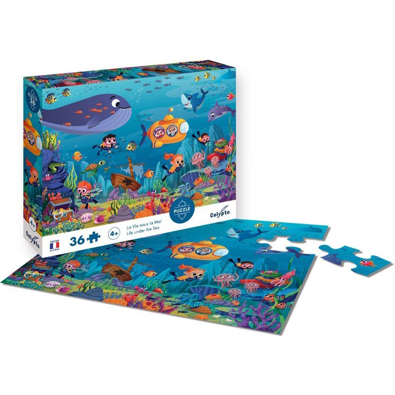 PUZ 36P LA VIE SOUS LA MER
