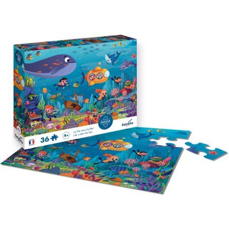 PUZ 36P LA VIE SOUS LA MER
