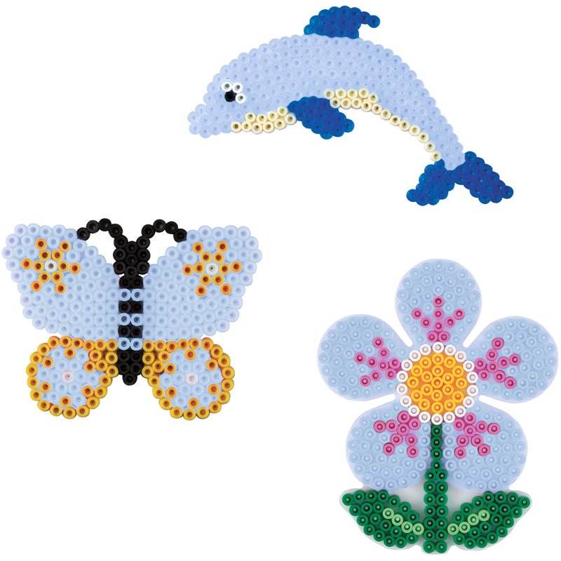 SAC 1000 PERLES BLEU GLAC HAMA