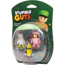PACK 3 FIG 6CM STUMBLE GUYS