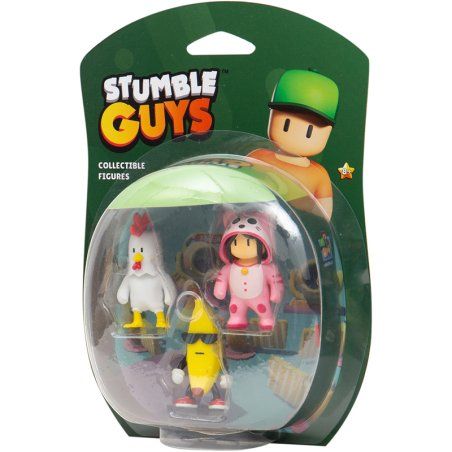 PACK 3 FIG 6CM STUMBLE GUYS