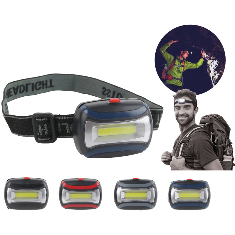 LAMPE FRONTALE LED COB M12 ASS