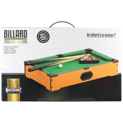 JEU DE TABLE BILLARD