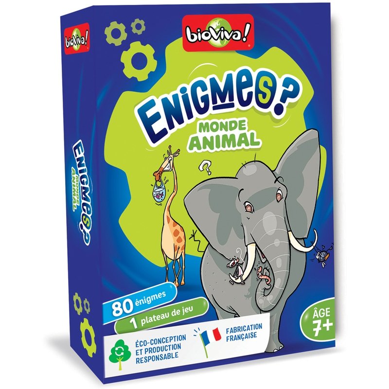 Jeu Éducatif Bioviva - Enigmes Monde Animal