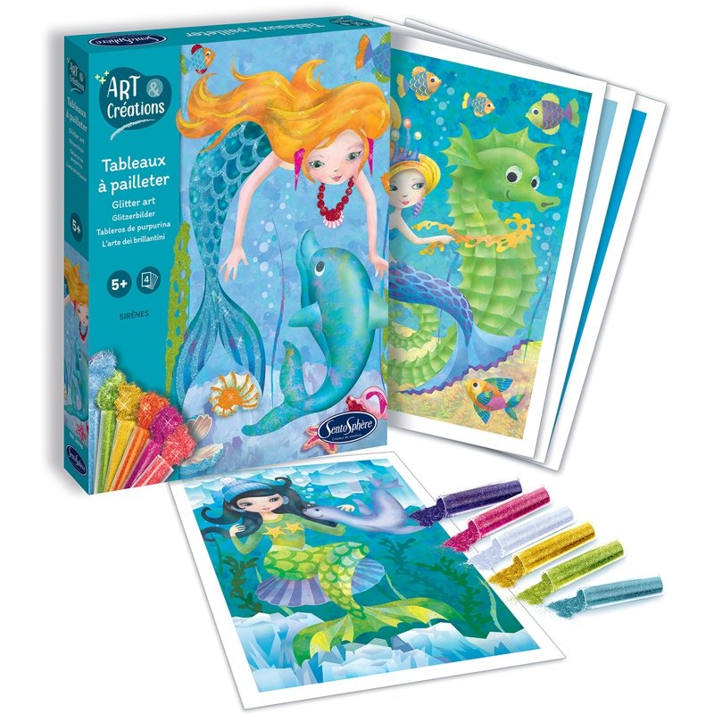 TABLEAU PAILLETER SIRENES