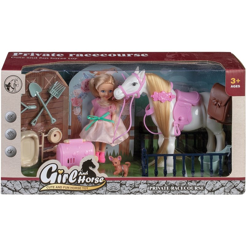 POUPEE ET SON CHEVAL