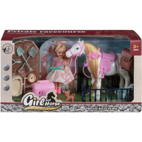 POUPEE ET SON CHEVAL