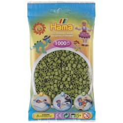 JBM Midi Sachet 1000 Perles Vert Olive