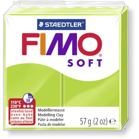 GRAINE CREATIVE Fimo Soft 57G Vert Pomme