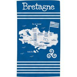 DRAP PLAGE 90X170 BRETAG ENFT