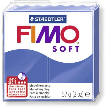 GRAINE CREATIVE Fimo Soft 57G Bleu Brilla