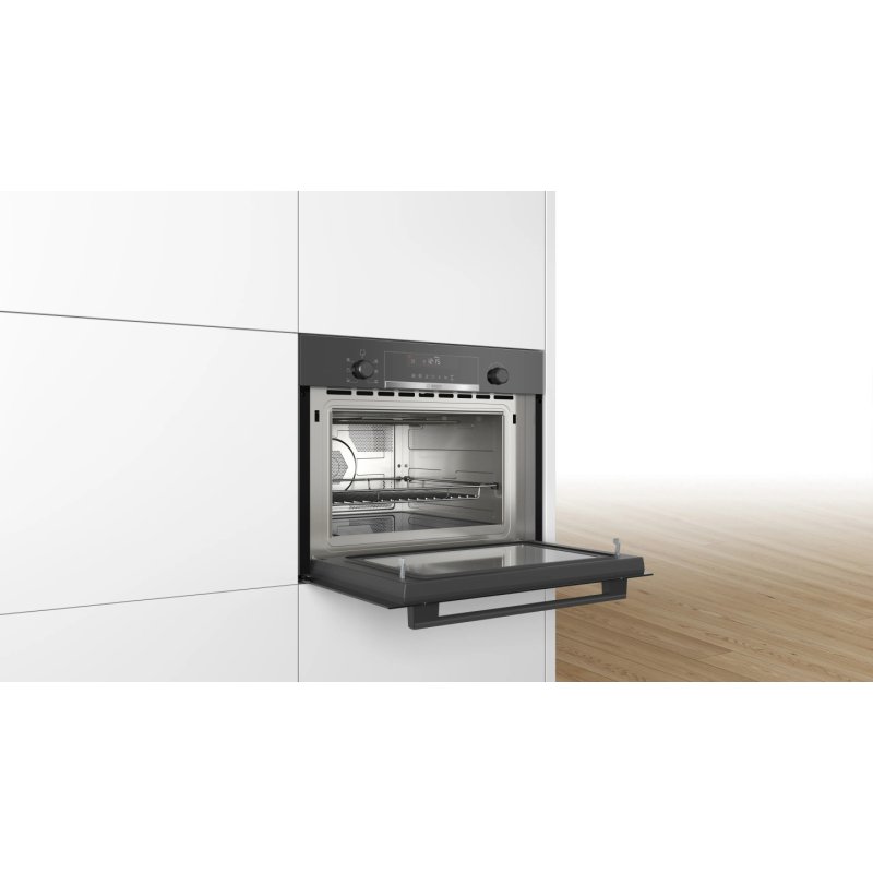 Bosch Serie 6 CMA585GB1 microwave Black Combination microwave Built-in 44 L 900 W