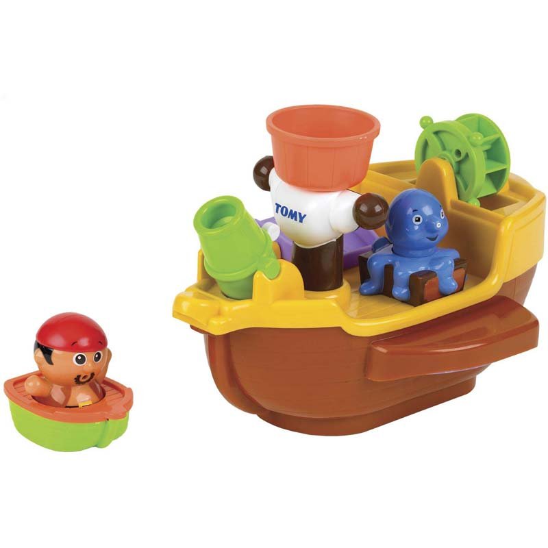 Tomy Toomies Pirate Bath Ship Bath boat Multicolour