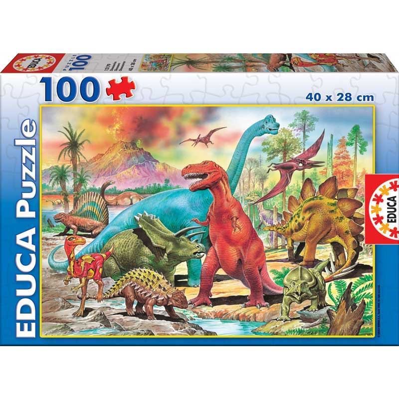 PUZ 100P DINOSAURES