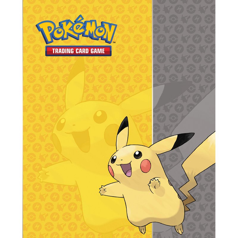 Asmodee Pokémon - Cahier Range-Cartes Pikachu "Générique 2013" 80 Cartes