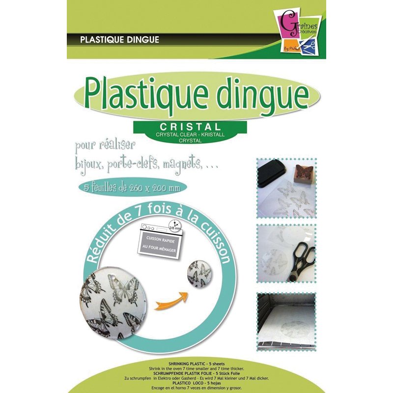 PW International Plastique Dingue Cristal