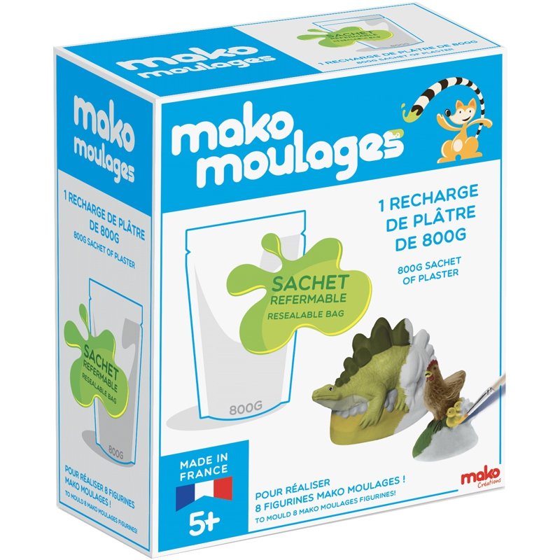 RECH 800G PLATRE MAKO