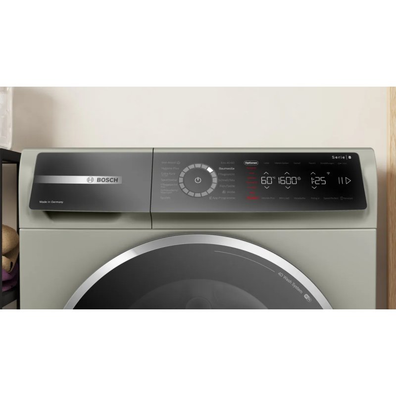 Bosch WGB2560X1 machine à laver Charge avant 10 kg 1600 tr/min Argent