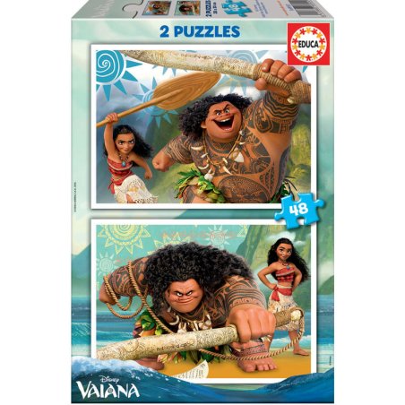 PUZ 2X48PCS VAIANA