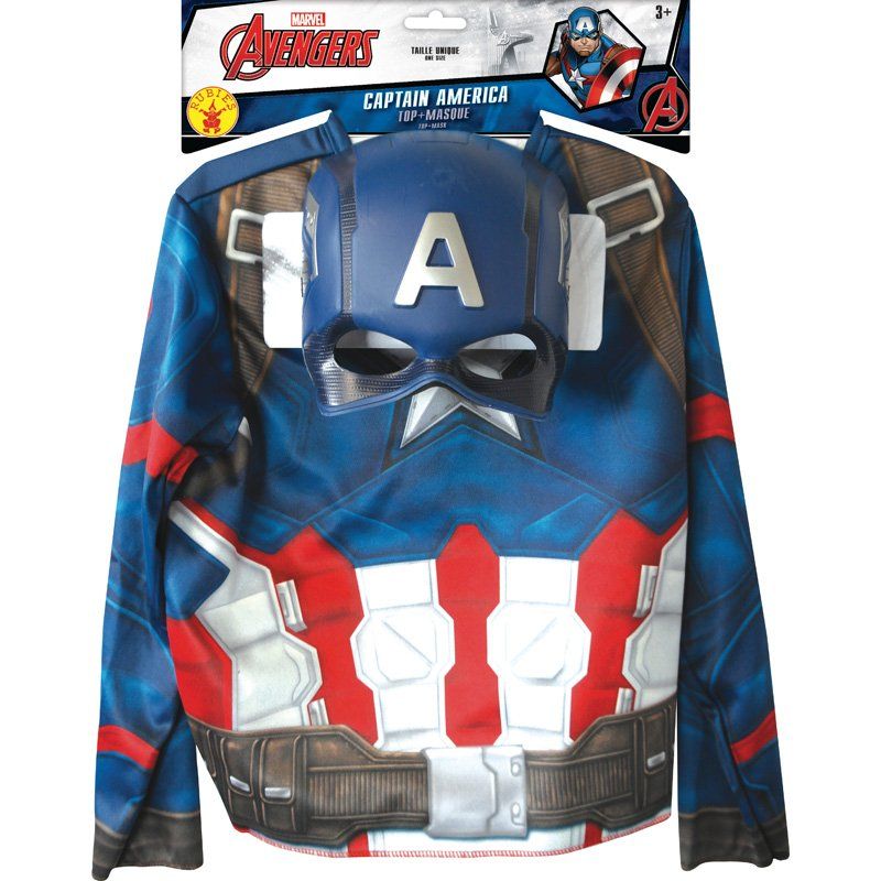 SET PLASTRON CAPTAIN AMERIC TU