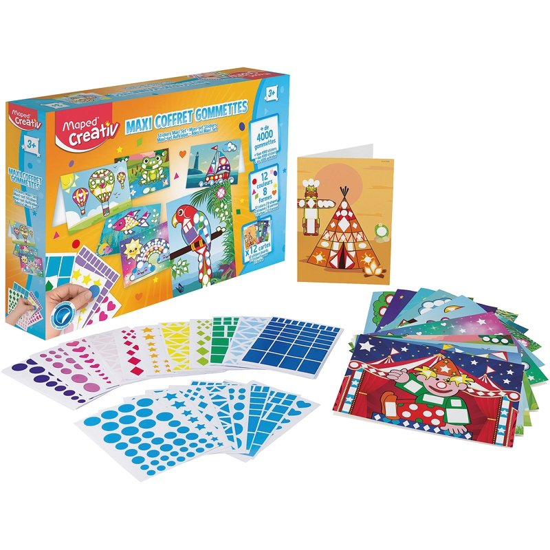 Maped Maxi Coffret Gommettes
