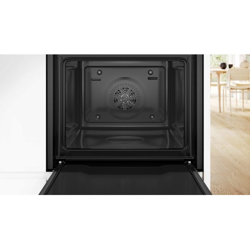 Bosch HEB517BB4 NVS645CB6E set d'appareils de cuisine Plaque avec zone à induction Four électrique