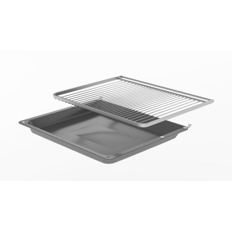 Bosch HEB517BB4 NVS645CB6E set d'appareils de cuisine Plaque avec zone à induction Four électrique