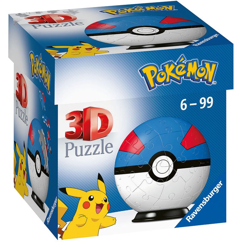 PUZ 3D 54P POKEBALL PRE12