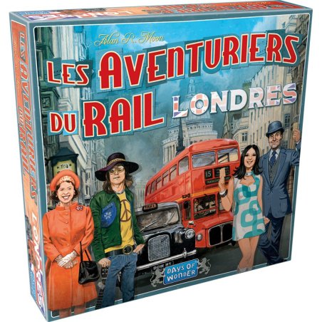 Jeu - Les Aventuriers du Rail : Londres