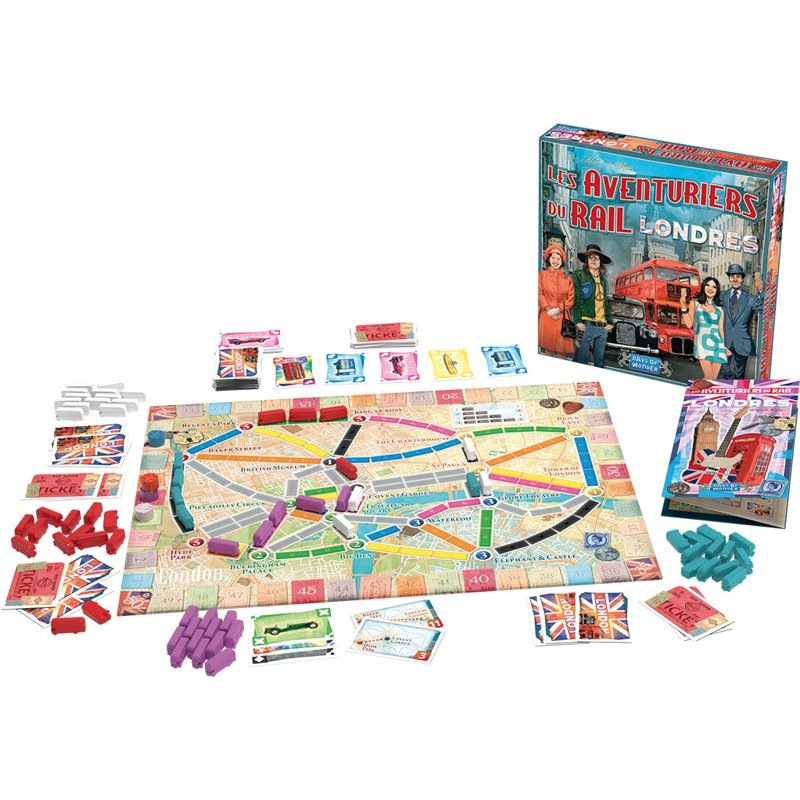 Jeu - Les Aventuriers du Rail : Londres