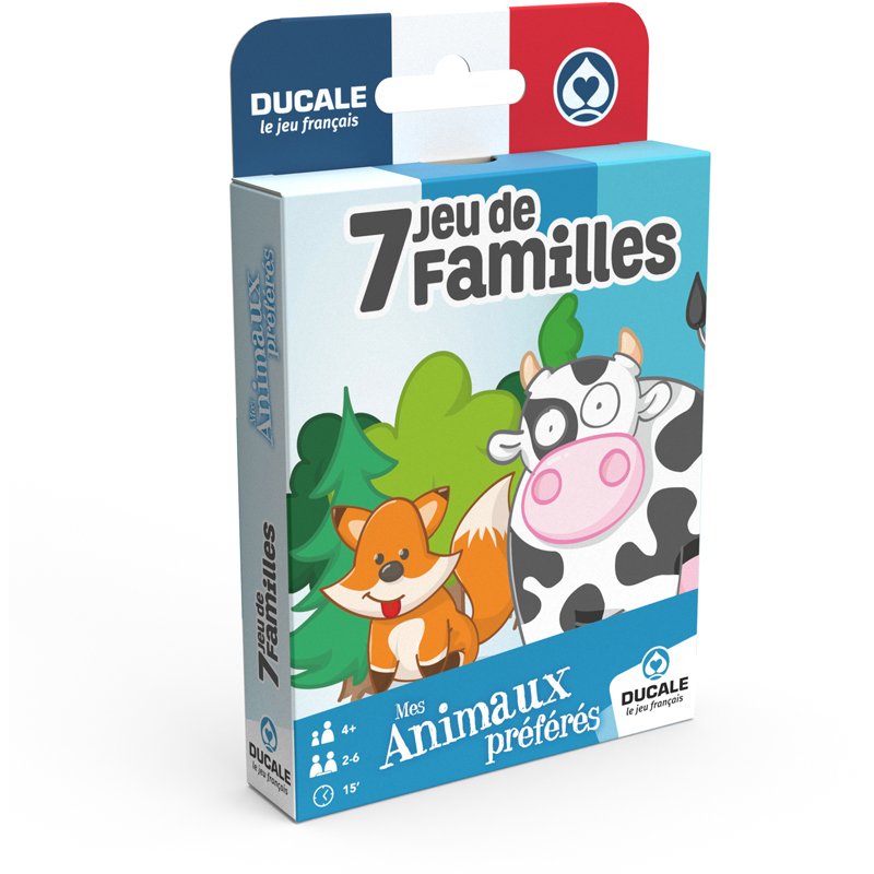 JEU FAMILLES ANIMAUX PREFERES