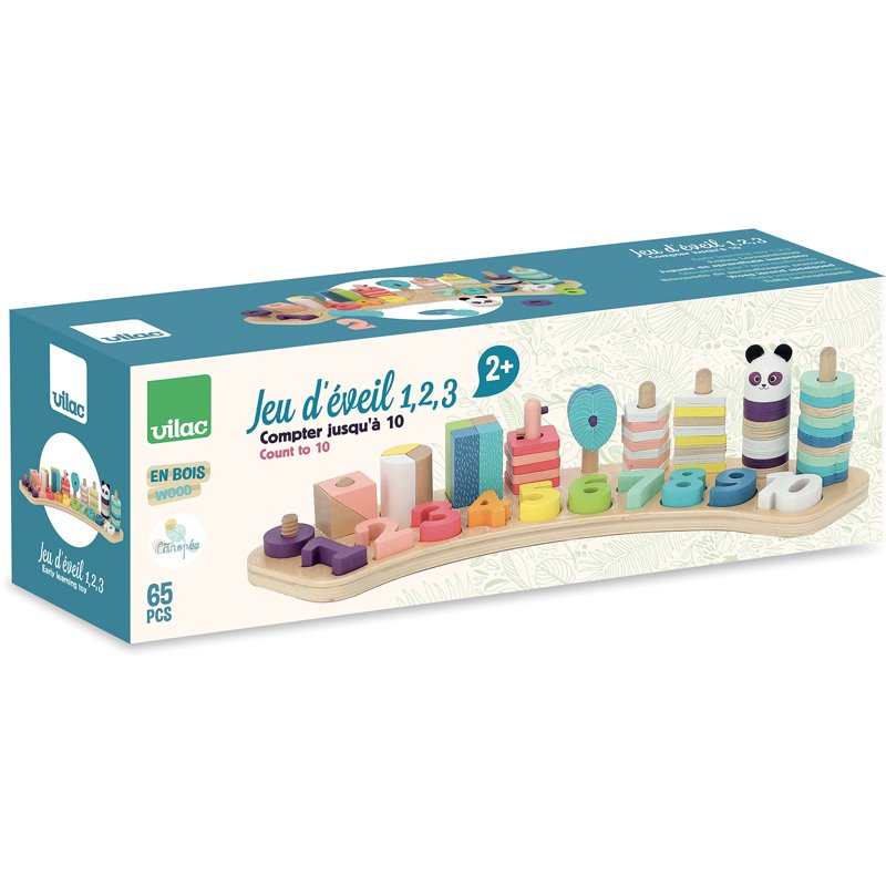 JEU EVEIL BOIS 123 [SPE]