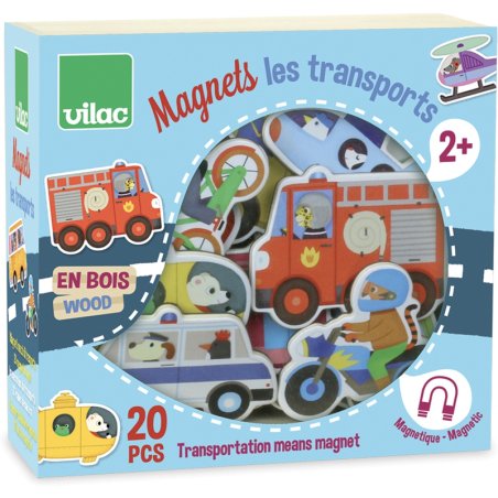SET 20 MAGNETS TRANSPORTS[SPE]