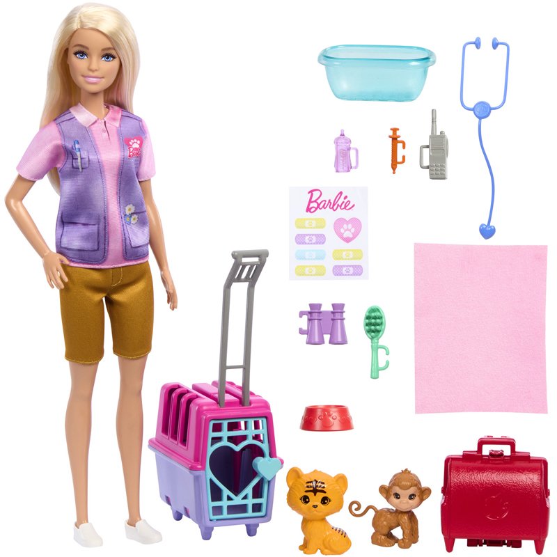 Barbie Karrieren Animal Rescue & Recover Spielset