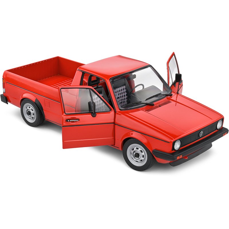VW 1/18 CADDY MK ROUGE 1982