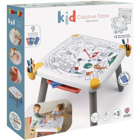 TABLE ACTIVITES CREATIVE