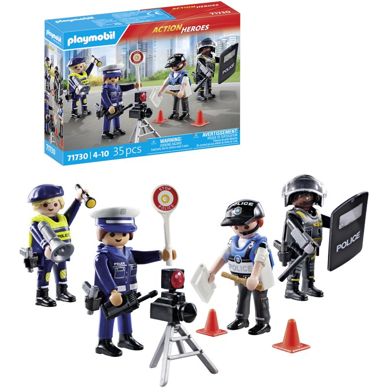 SET METIERS DE LA POLICE