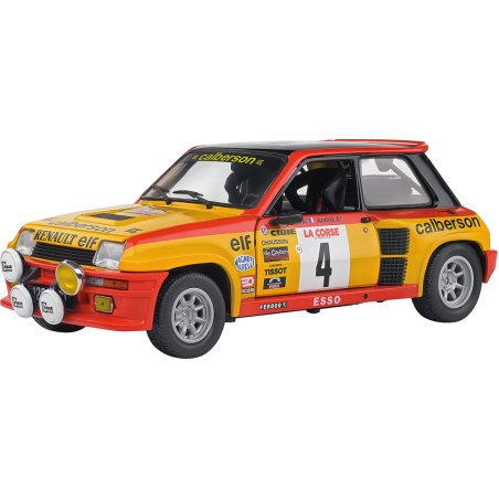 RENAULT 1/18 TURBO JAUNE 1980