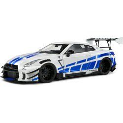 NISSAN 1/18 GT-R R35 BLEUE