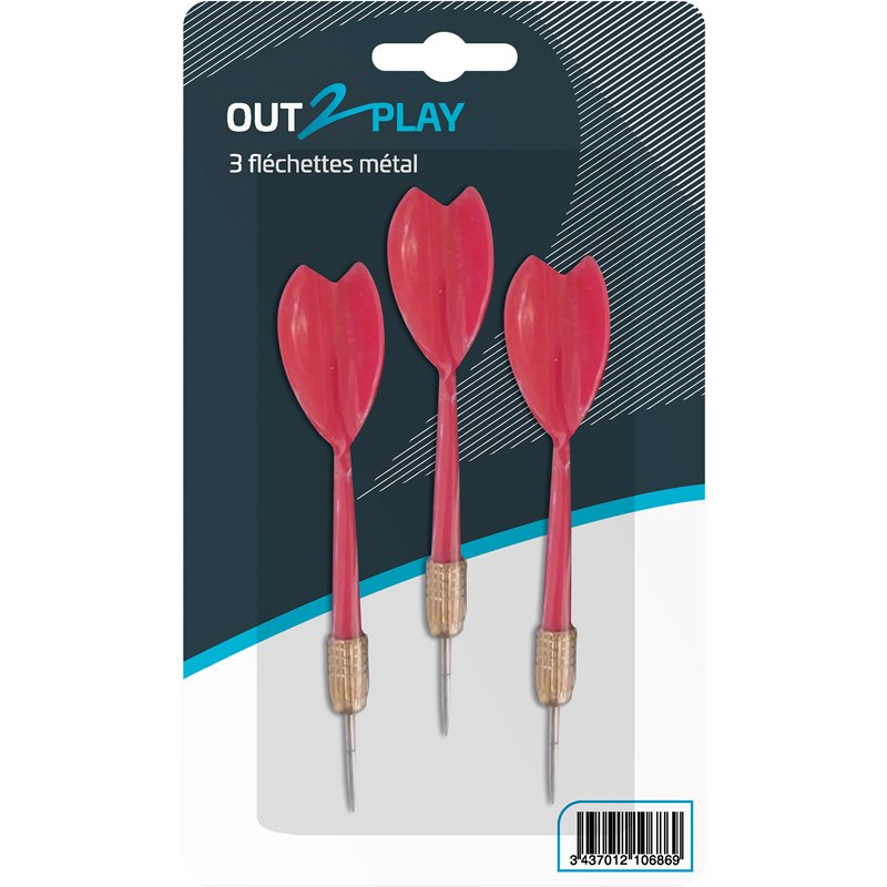3 FLECHETTES METAL