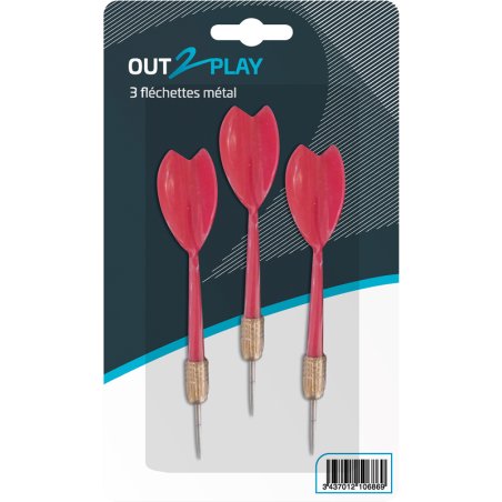 3 FLECHETTES METAL