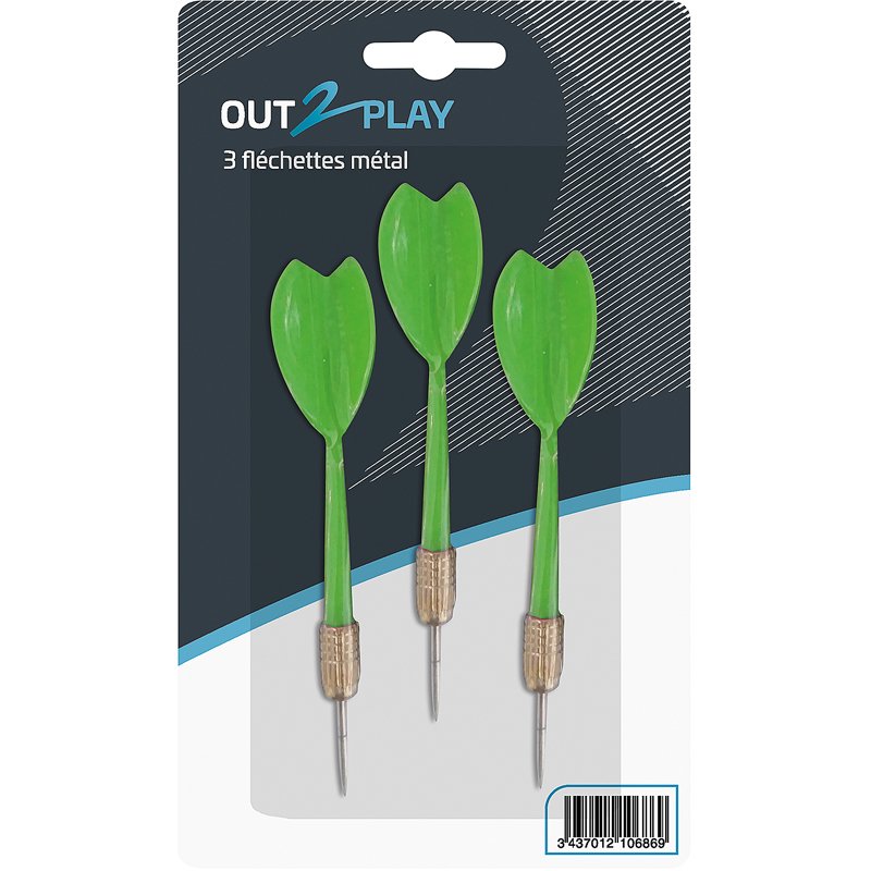 3 FLECHETTES METAL