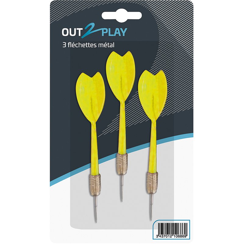 3 FLECHETTES METAL