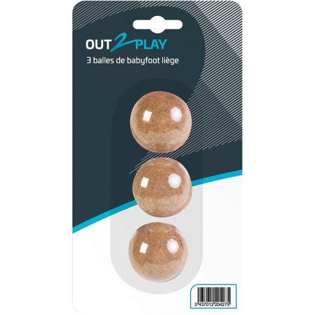 3 BALLES BABYFOOT